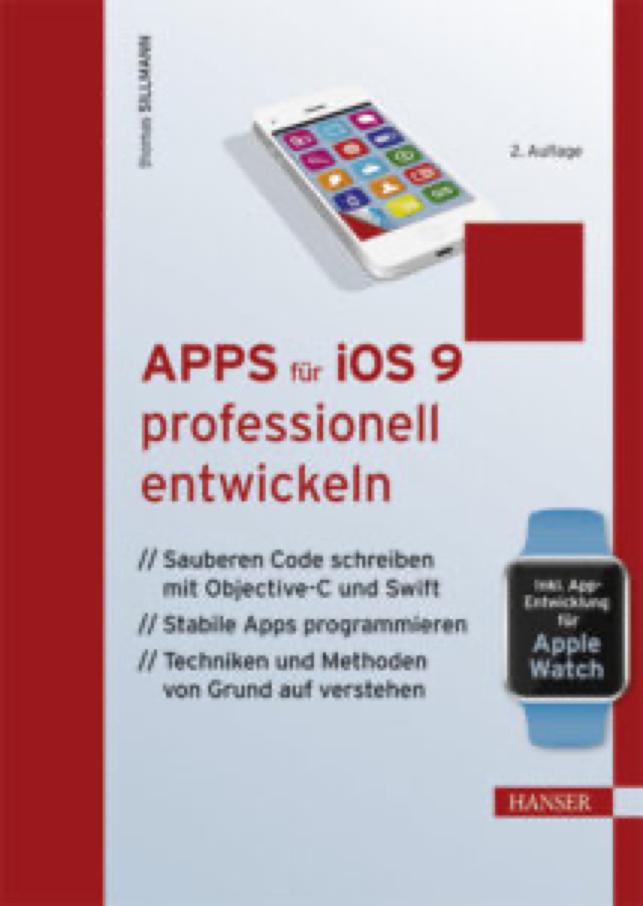 Cover: Apps für iOS 9 professionell entwickeln